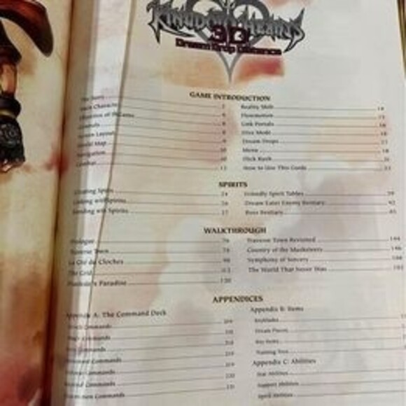 Disney Kingdom Hearts 3D Dream Drop Distance Signature Series Guide BradyGames - Picture 5 of 8